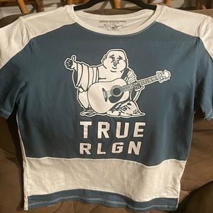 True Religion boys tshirt sz M 10/12